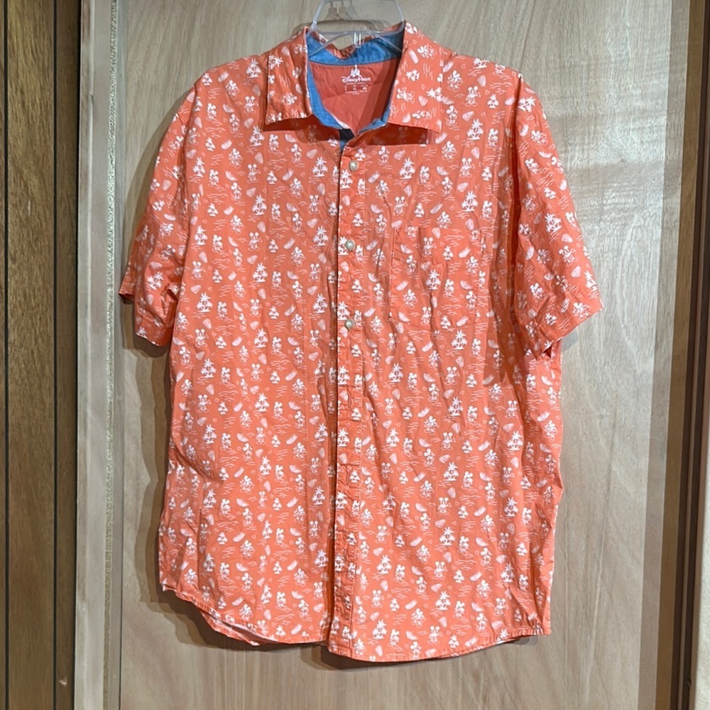 Disney parks men’s large shirt Hawaiian